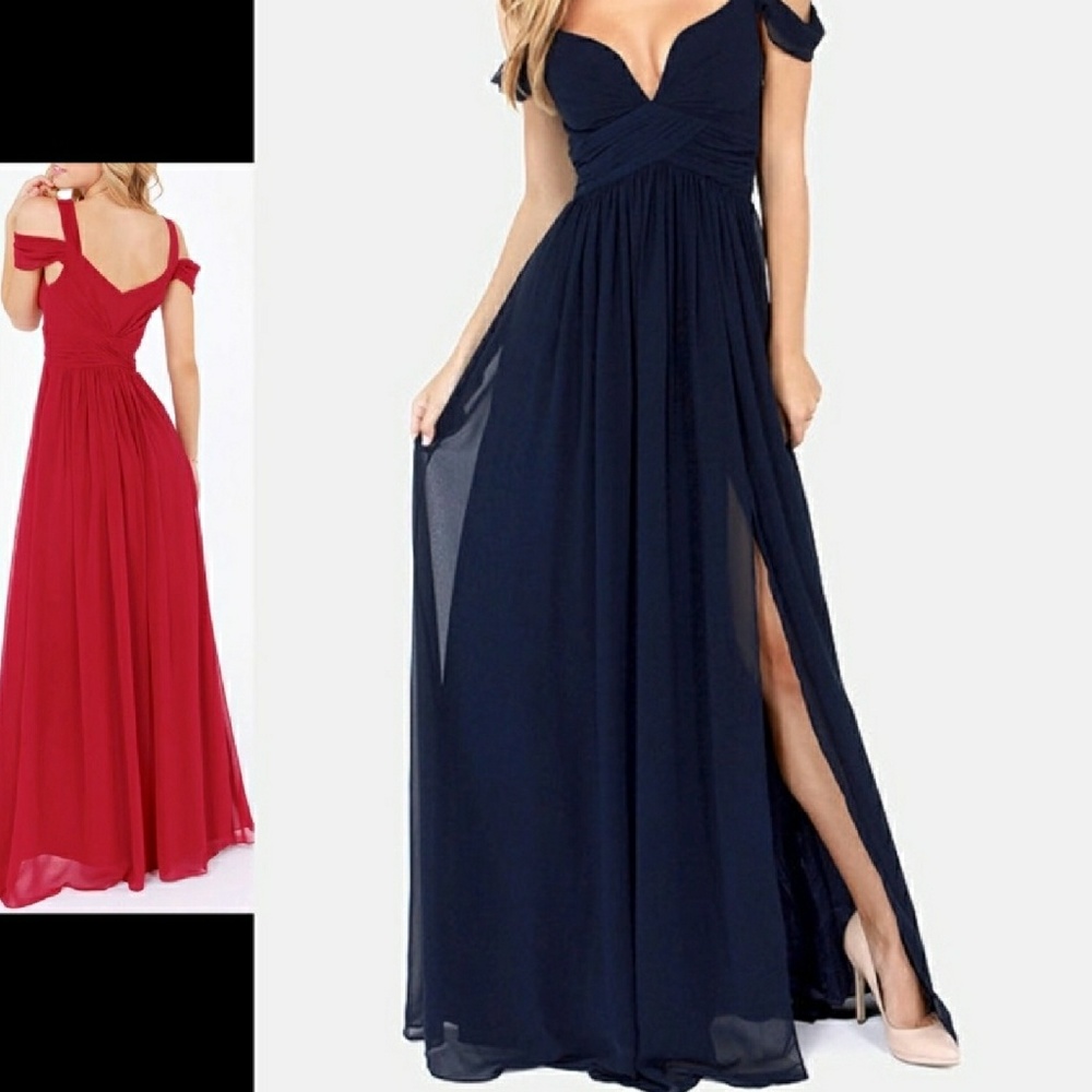 Navy Formal Gown